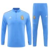 Argentinië Trainings Sweatshirt Quarter-zip 2023-24 Blauwe - Kids